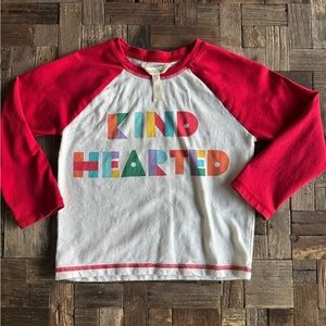 Matilda Jane Red & White 'Kind Hearted' Long Sleeve Tee